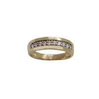 Cubic Zirconia Wedding Ring (14K)