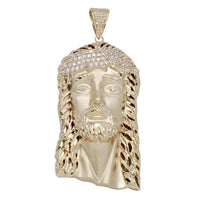 Jesus Head Pendant (14K)