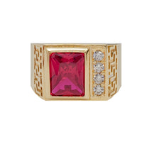 Men's Ring Greek Key (14K)