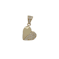 Zirconia Heart Pendant (14K)