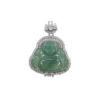 Buddha Jade Pendant (Silver)