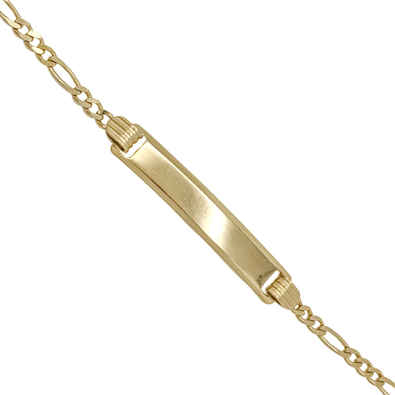 ID Figaro Bracelet (18K)