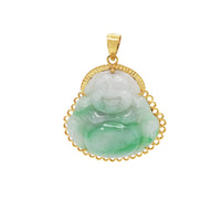 Jade Laughing Buddha Pendant
