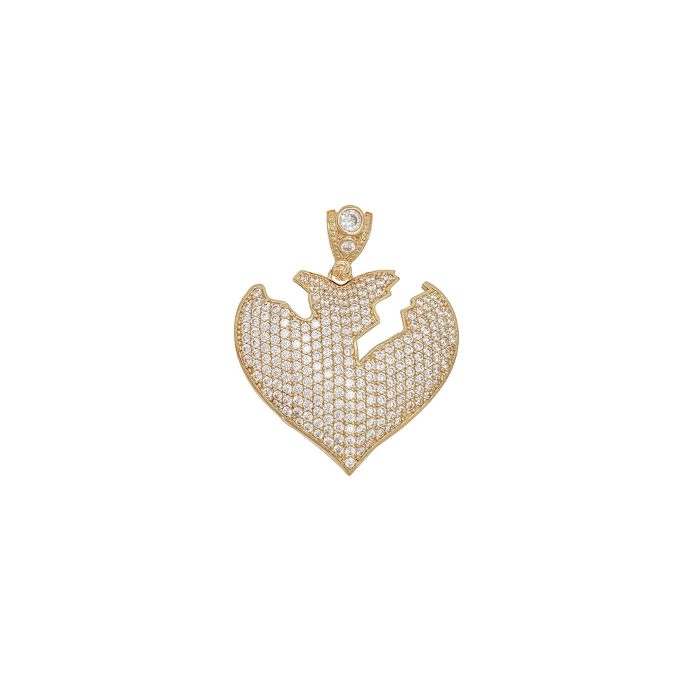 Broken Heart Pendant (10K)