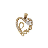Heart Love CZ (14K)