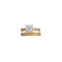 Two-Piece Set Engagement Ring (18K)