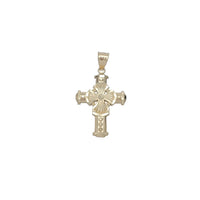 Diamond Cut Cross Pendant (14K)