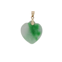 Heart Jade Pendant (14K)