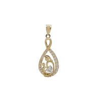 Infinity "MOM" Pendant (14K)
