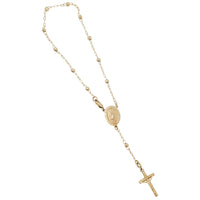 Virgin Mary Rosary Bracelet (14K)