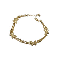 Diamond Cut Butterfly Bracelet (14K)