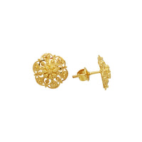 Flower Fancy Stud Earrings (22K)