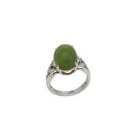 Green Jade Ring (18K)