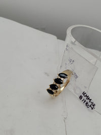 Diamond & Sapphire Lady Ring (14K)