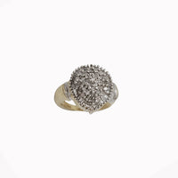 Diamond Cluster Cocktail Ring (14K)