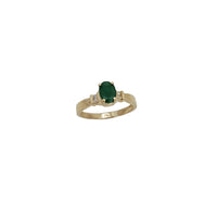 Diamond & Emerald Ring (14K)