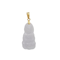 Jade Guanyin Pendant (14K)
