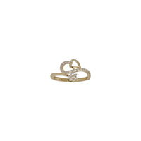 Heart Bypass Ring 14K