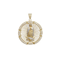 Round Shaped Guadalupe Pendant (14K)