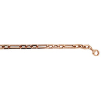 Hallow Fancy Paper Clip Bracelet （14K）