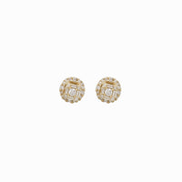 Diamond Stud Earrings (14K)