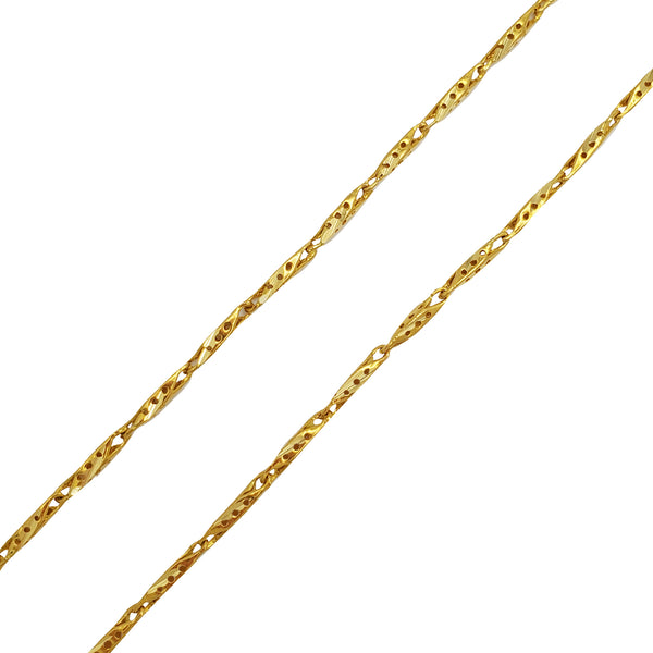Hollow Razo Fancy Chain (24K)