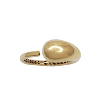 Hollow Plain Snake Shape Ring (14K)