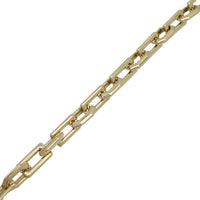 Rectangle Paper Clip Bracelet (14K)