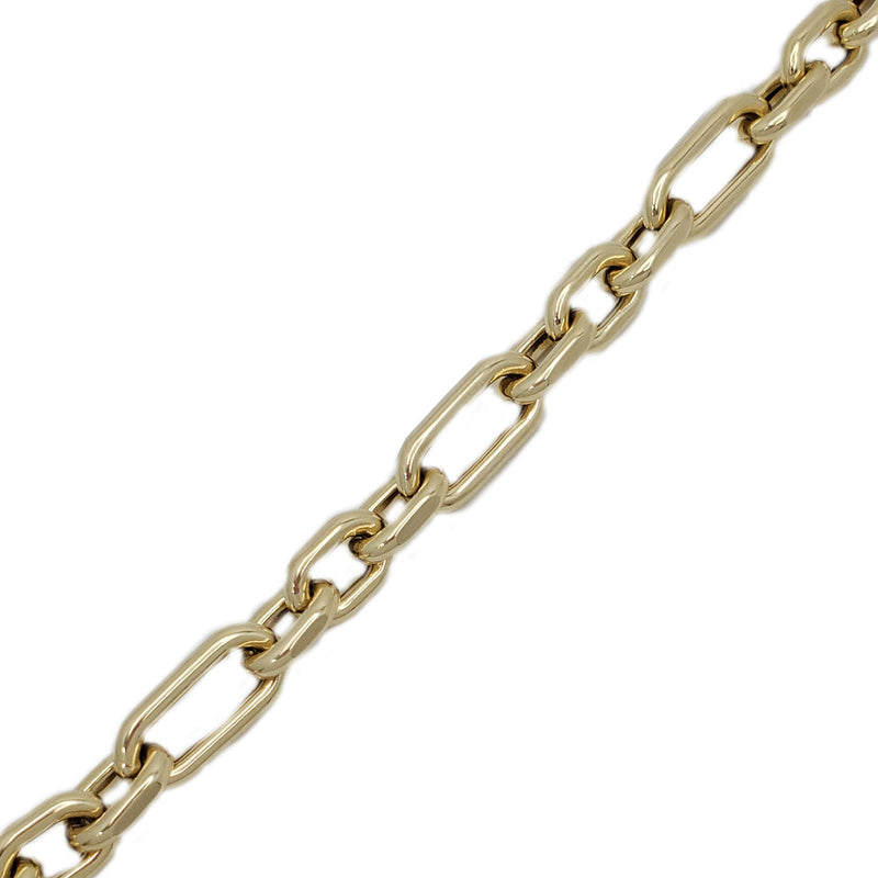 Hollow Figaro Cable Bracelet (14K)