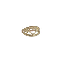 Heart Outlined  Ring (14K)