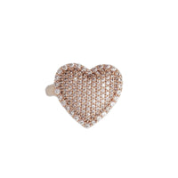 Light Pink Heart Ring (14K)