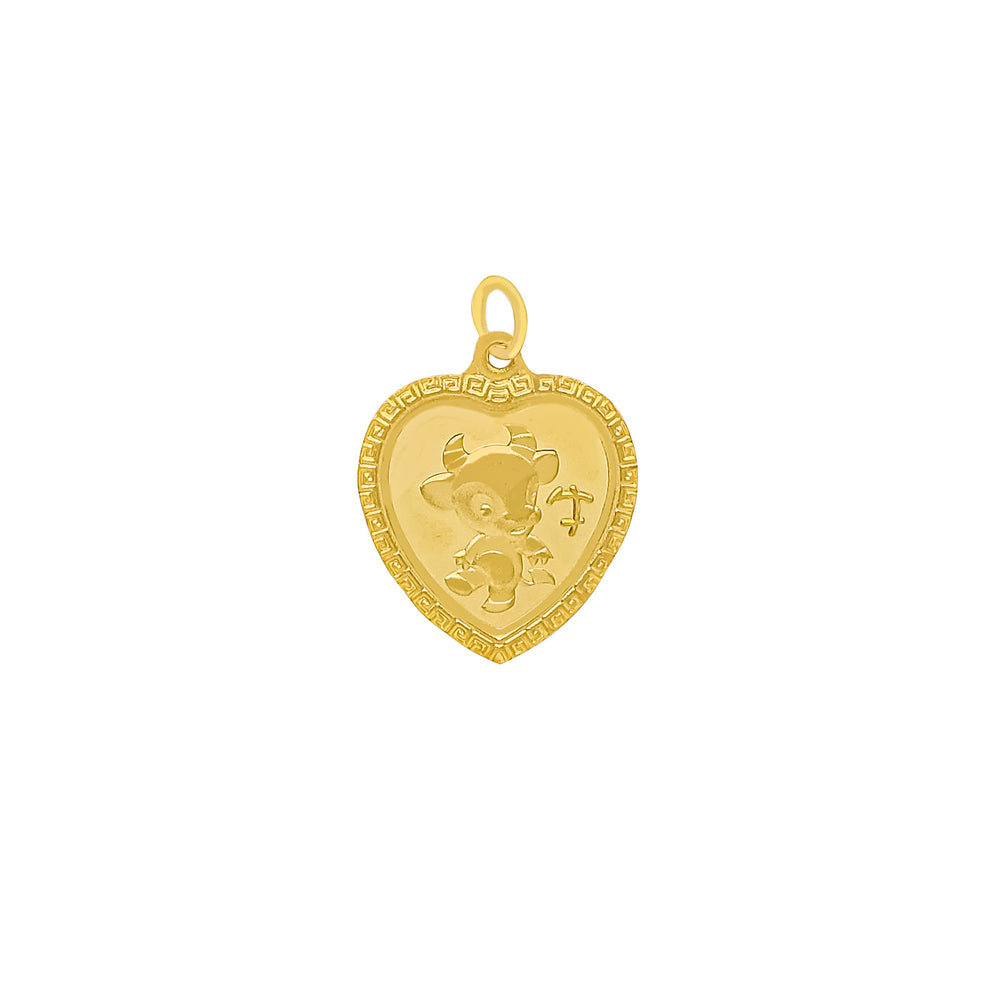 Happiness Ox Pendant (24K)