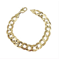 [Solid] Italian Cuban Bracelet (10K).