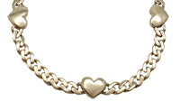Plain Heart Fancy Bracelet (14K).