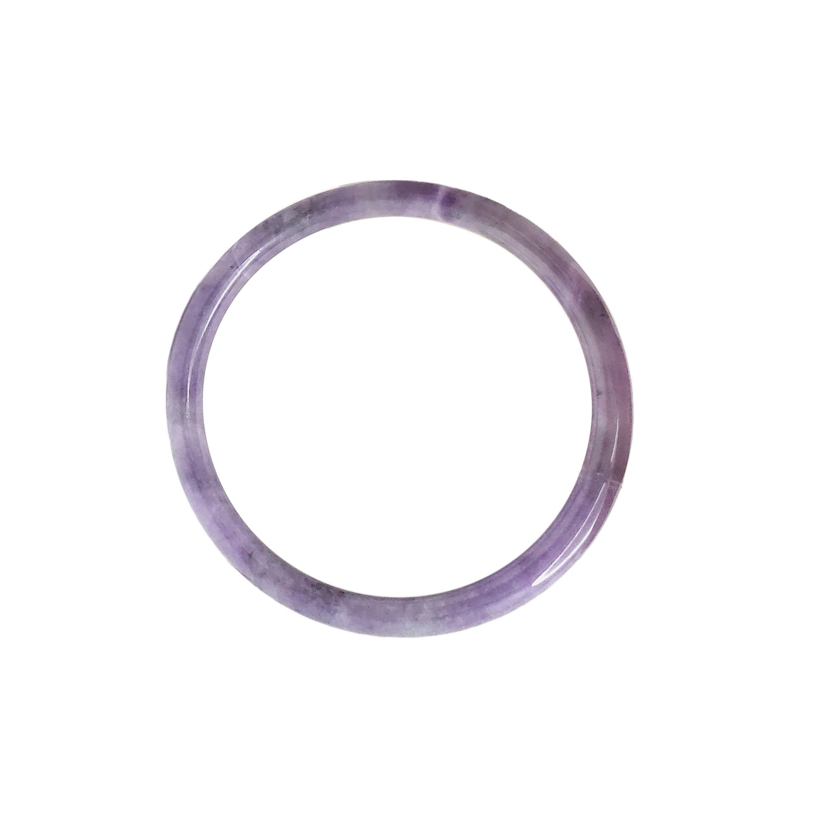 Genuine Jade of Yesteryear Purple and Silver Square Face Bangle Watch WORKING Buy Purple Jade Carved Bangle Bracelet in Vermeil Yellow  main image 3