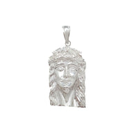 Jesus Head Pendant (Silver).