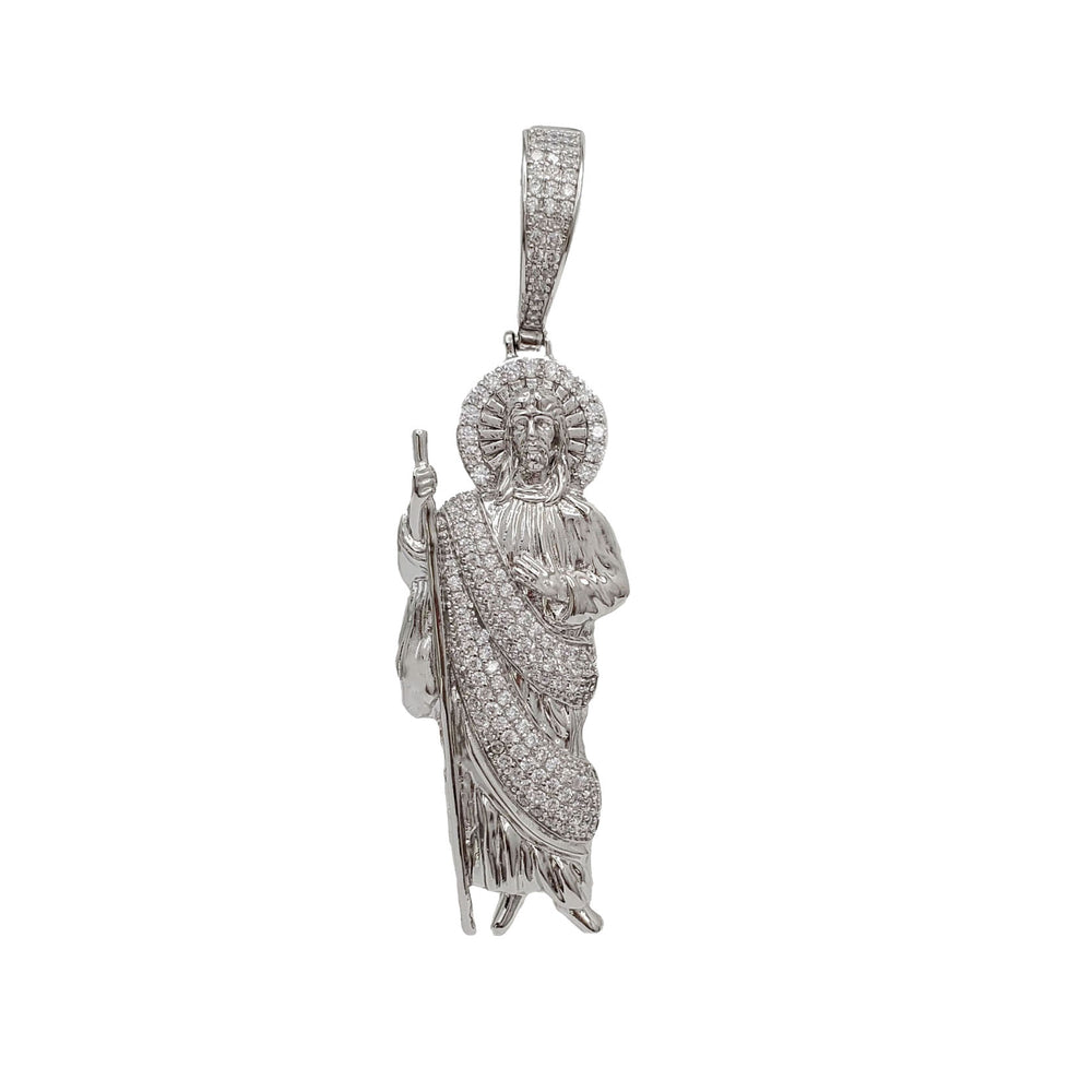 Jesus Pendant (Silver)