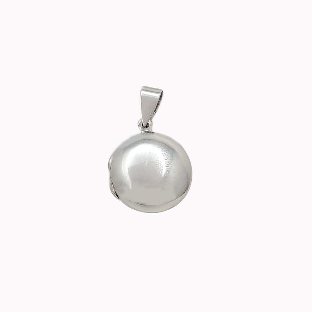 Round Locket (Silver)