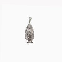 Zirconia Virgin Mary Pendant (Silver)