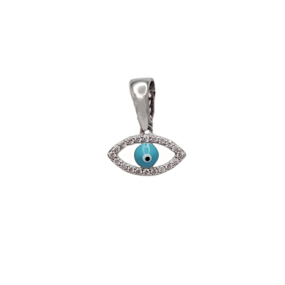 Evil Eye Pendant (Silver)