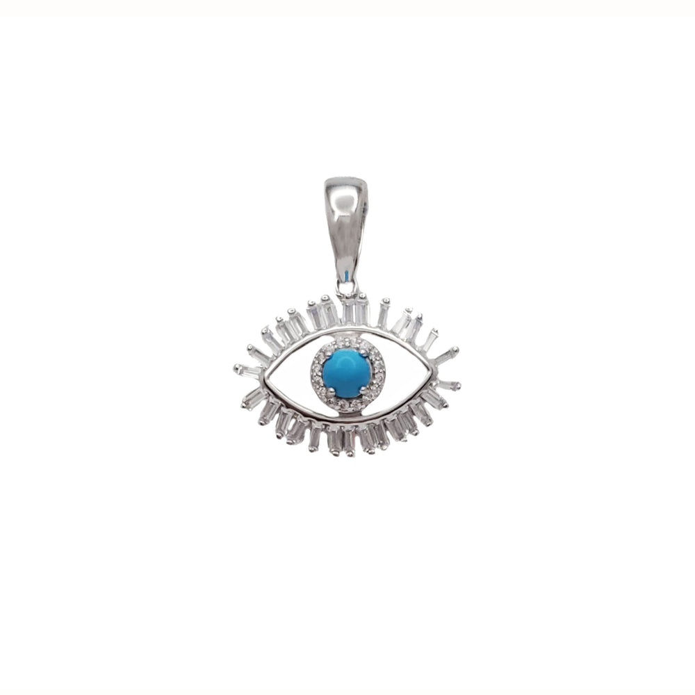 Evil Eye Pendant (Silver)