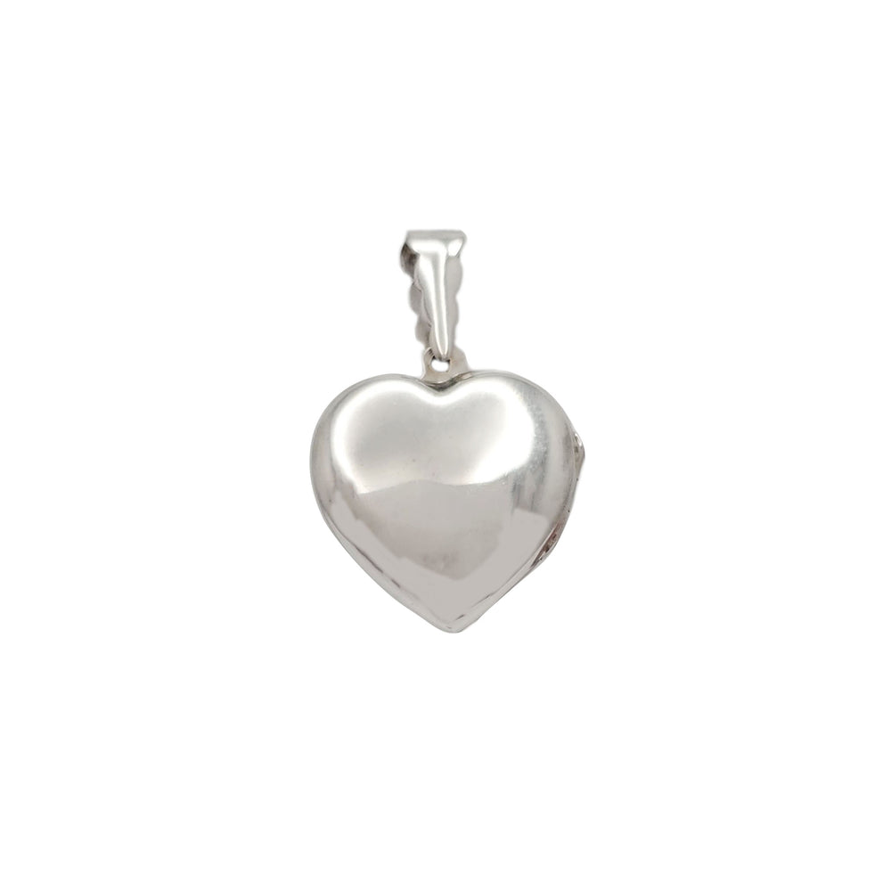 Heart Locket Pendant (Silver)