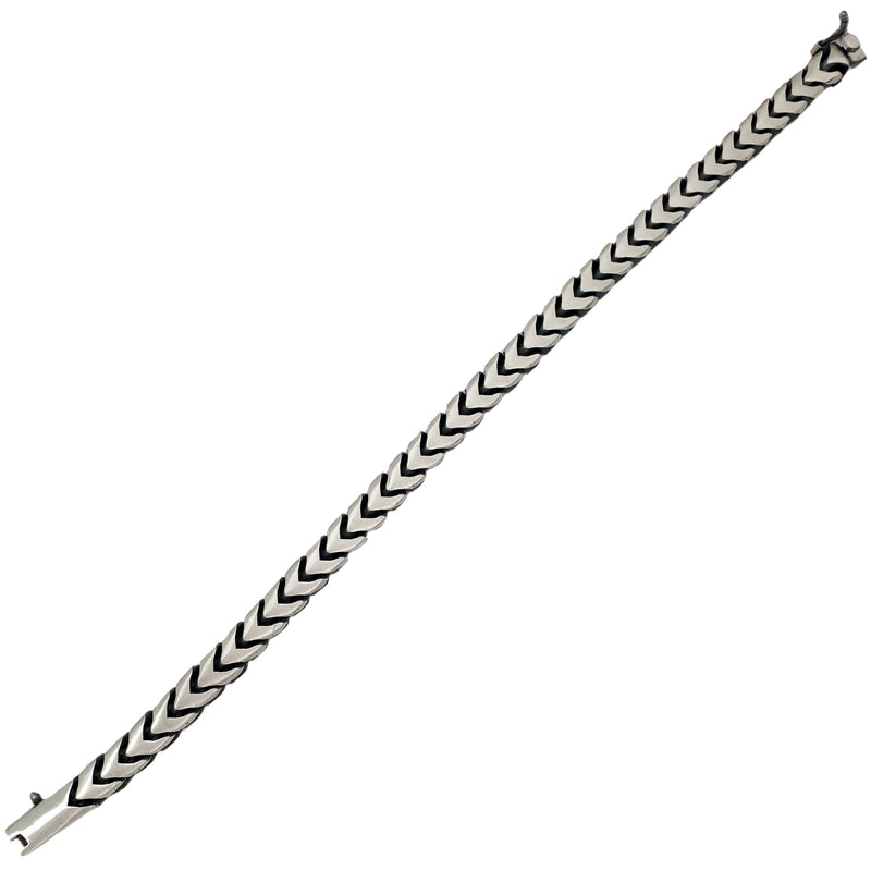 Antique-Finish Bracelet (Silver)