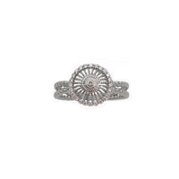 Zirconia Ring (Silver)