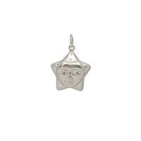 Puffy Star Pendant (Silver)