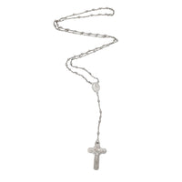 Crucifix Rosary Chain (Silver)