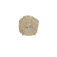 Jesus Head Ring (14K)