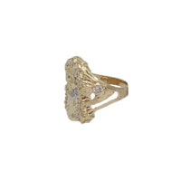 Jesus Head Ring (14K)