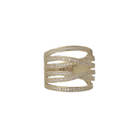 Multirow Interlocked Ring (14K)