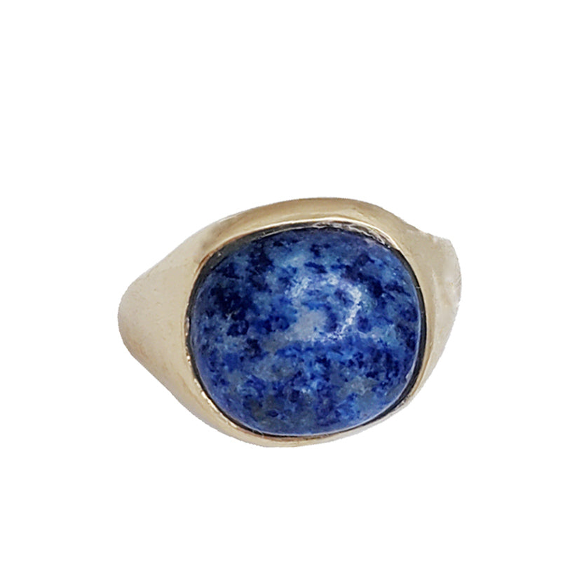 Lapis Signet Ring (14K)